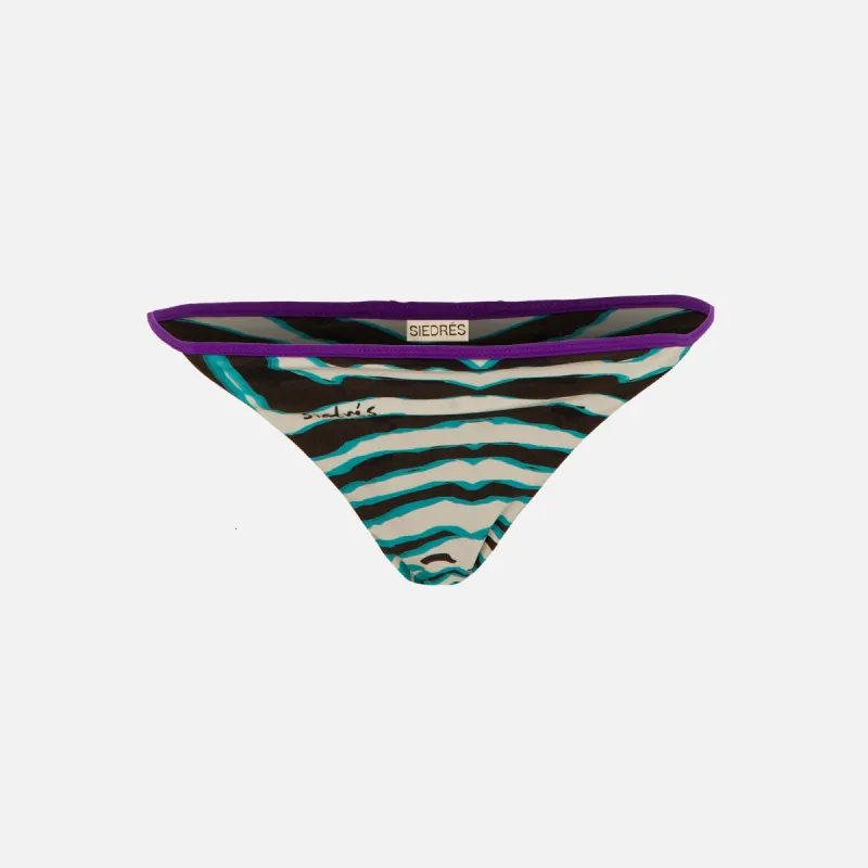 Siedres Andy Bikini Bottom - Zebra Multi sold by Kith
