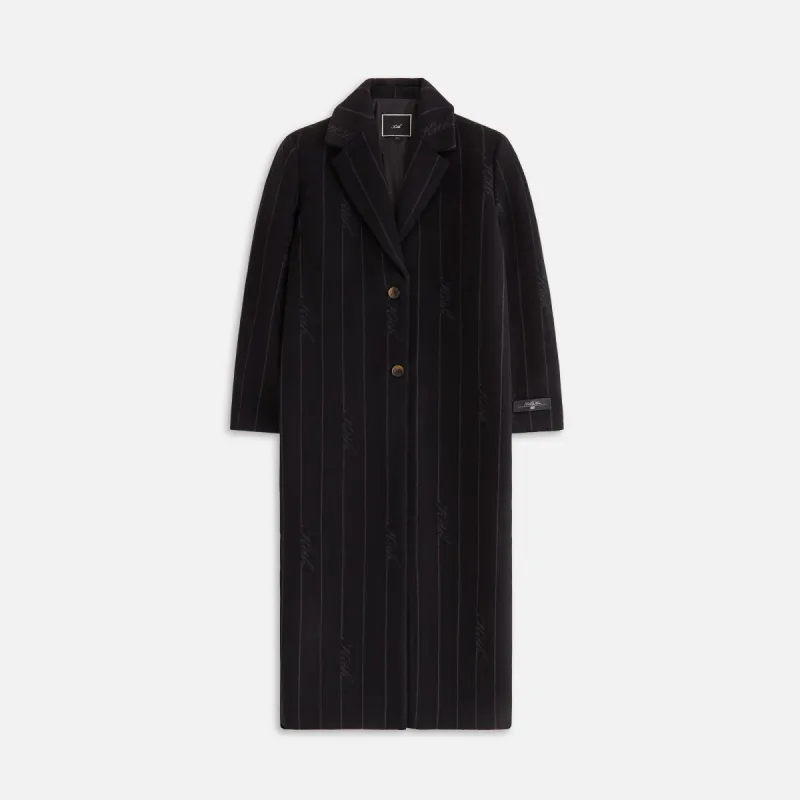 Kith Women Camden Duster Coat - Black sold by Kith