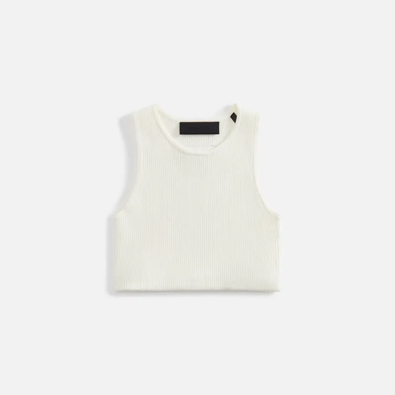 Essentials Fear of God Sport Tank Top - Silver Cloud sold by Kith