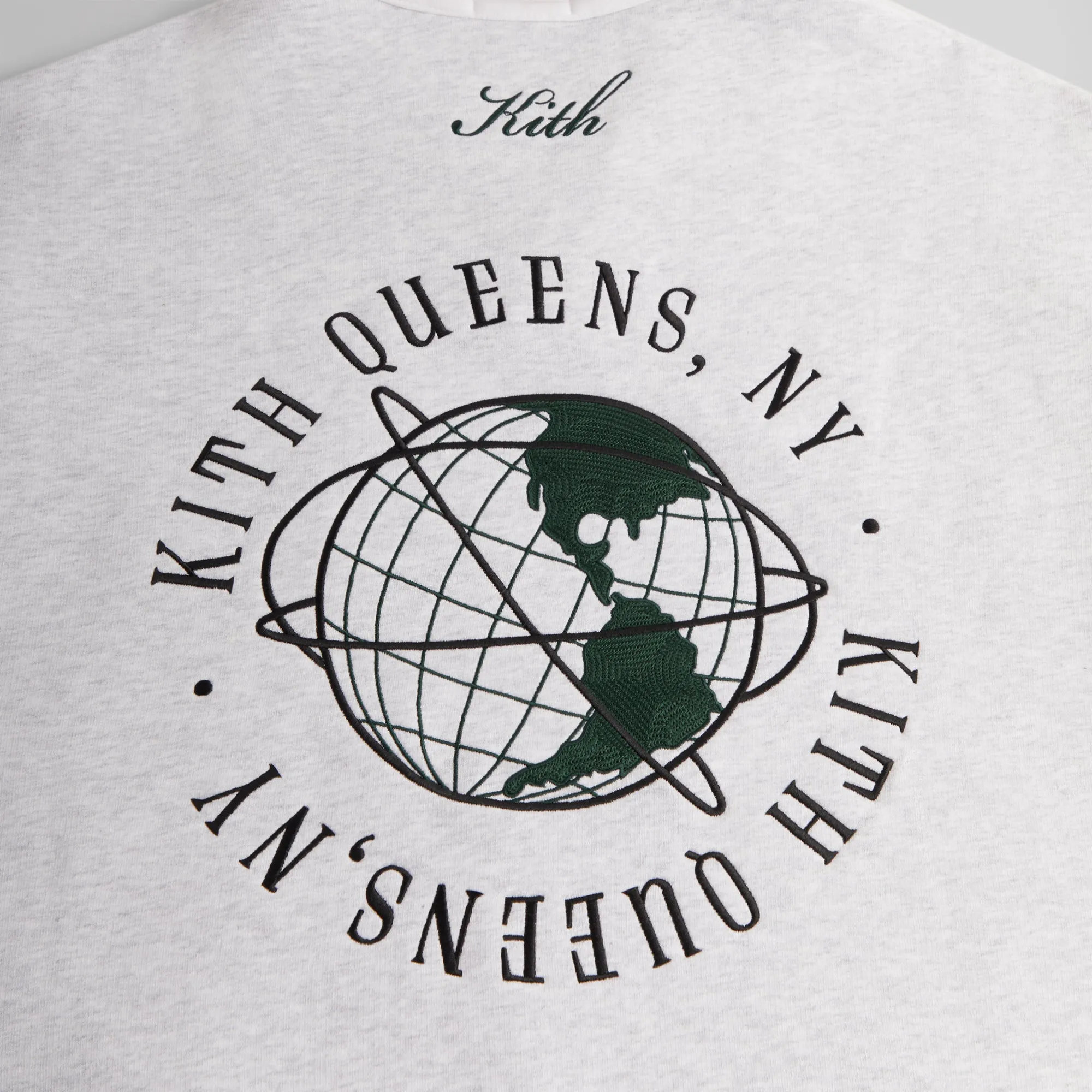 Kith Nelson Collared Pullover - Light Heather Grey sold by Kith product image thumbnail 4