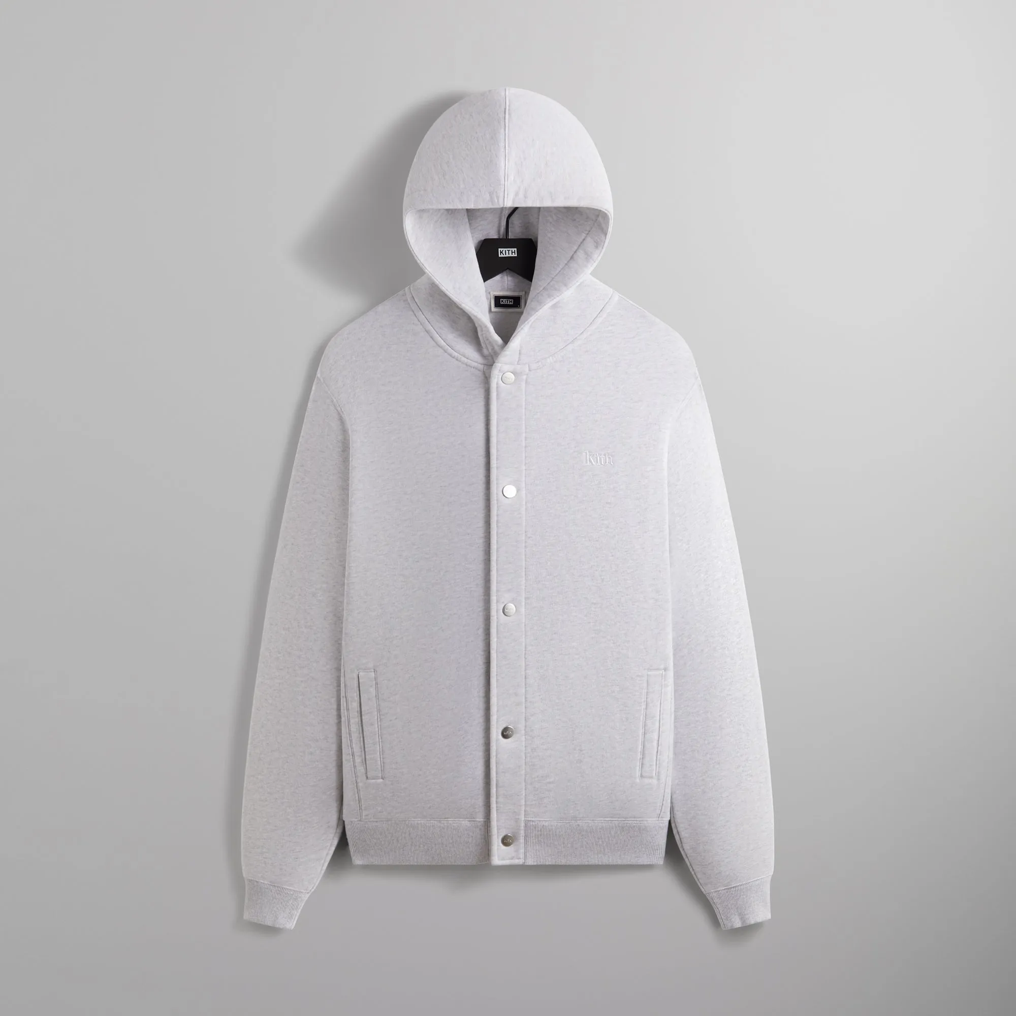 Kith Williams VI Hoodie - Light Heather Grey PH sold by Kith