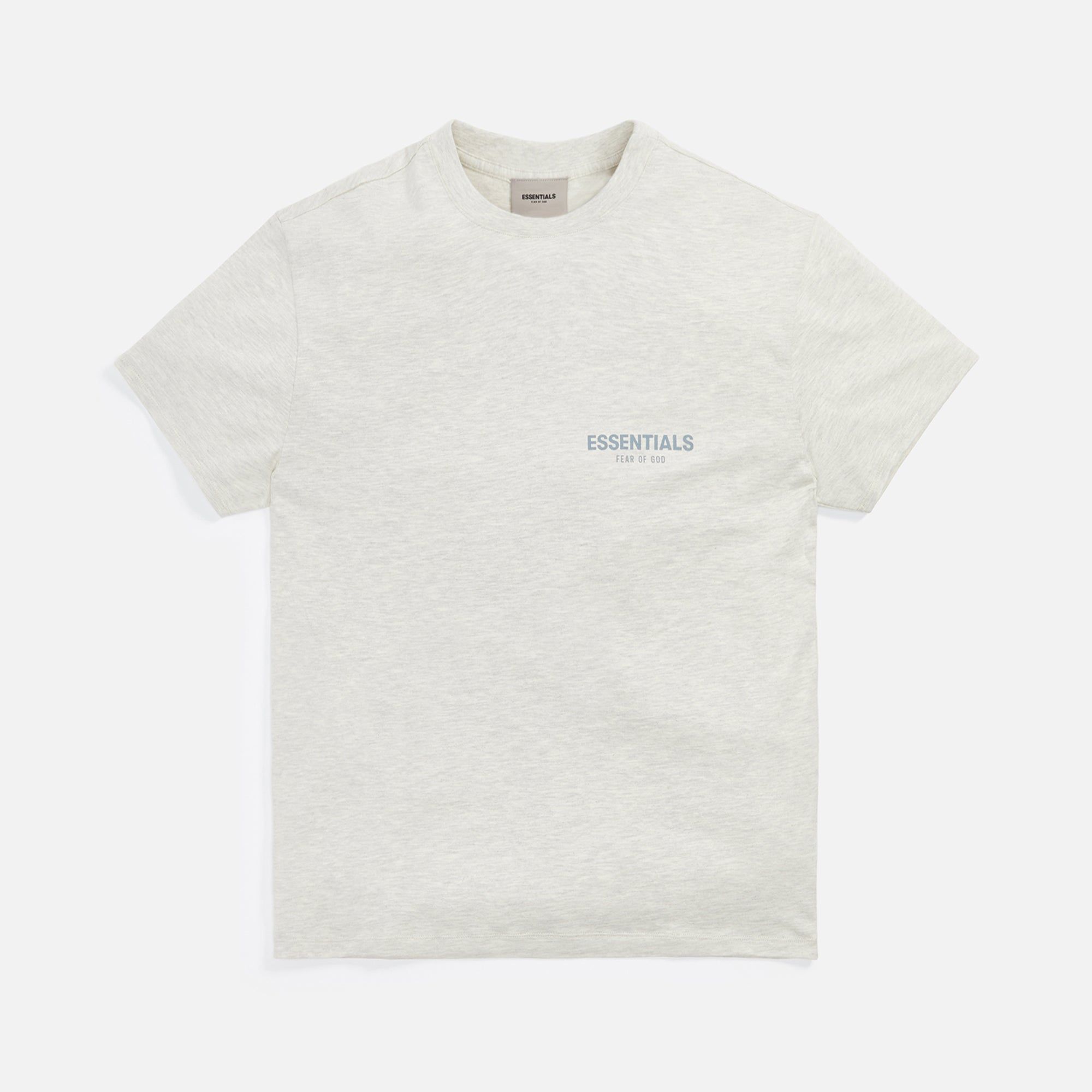 Essentials Tee - Light Heather Oatmeal sold by Kith