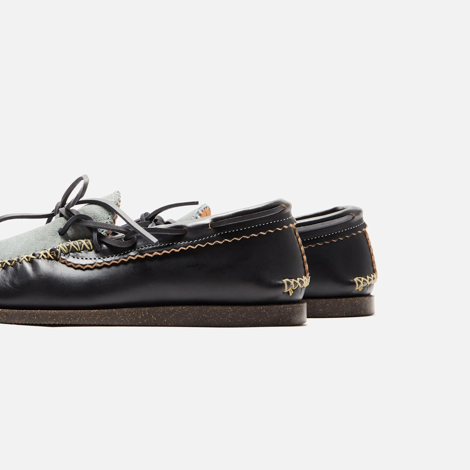 Yuketen Canoe Moc W/ Camp Sole - G Black / Stone Wash Denim sold by Kith product image thumbnail 3