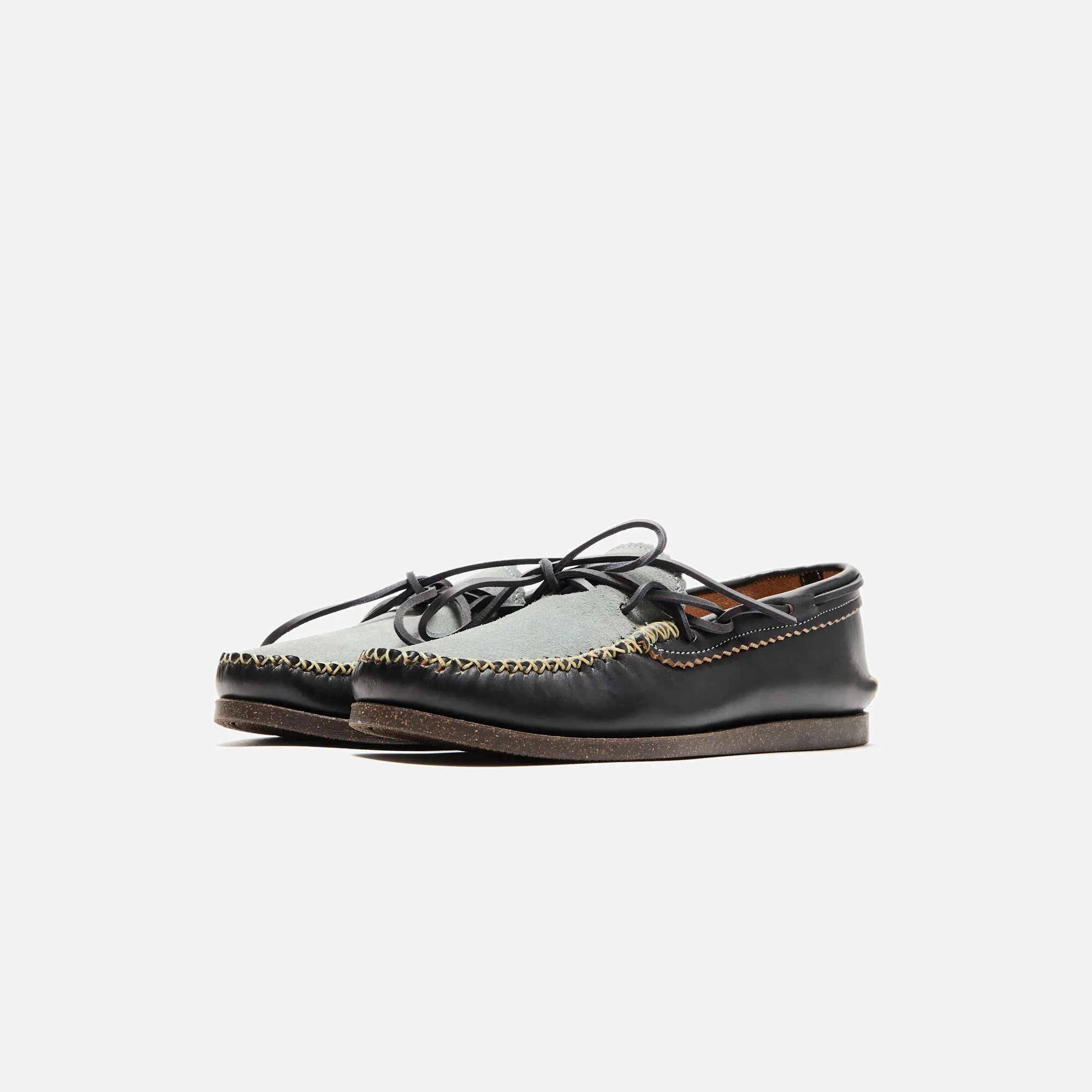 Yuketen Canoe Moc W/ Camp Sole - G Black / Stone Wash Denim sold by Kith product image thumbnail 2