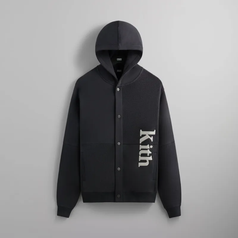 Kith Reverse Panelled Williams VI Hoodie - Nightfall sold by Kith