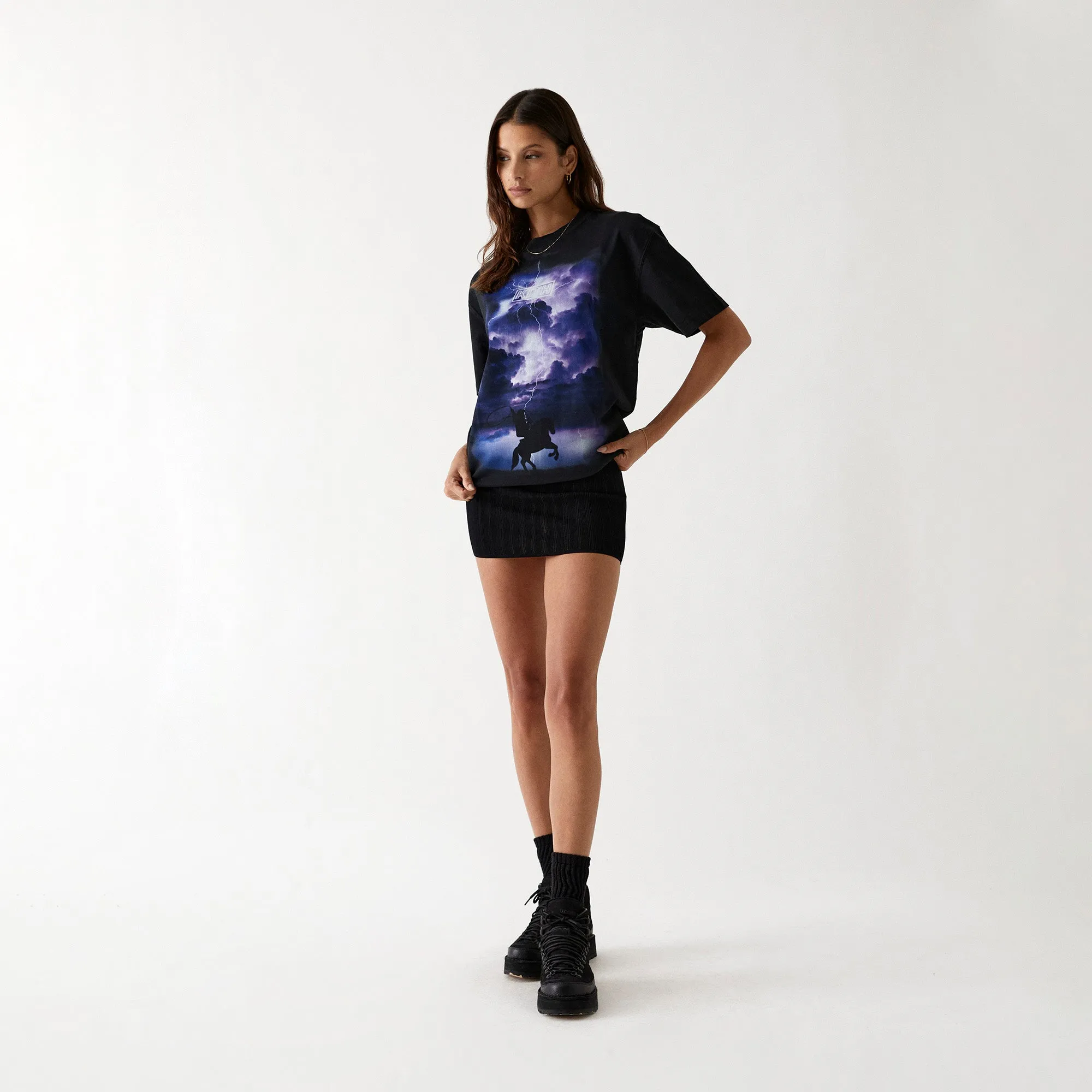Kith Women Perfect Storm Vintage Tee - Black sold by Kith product image thumbnail 2
