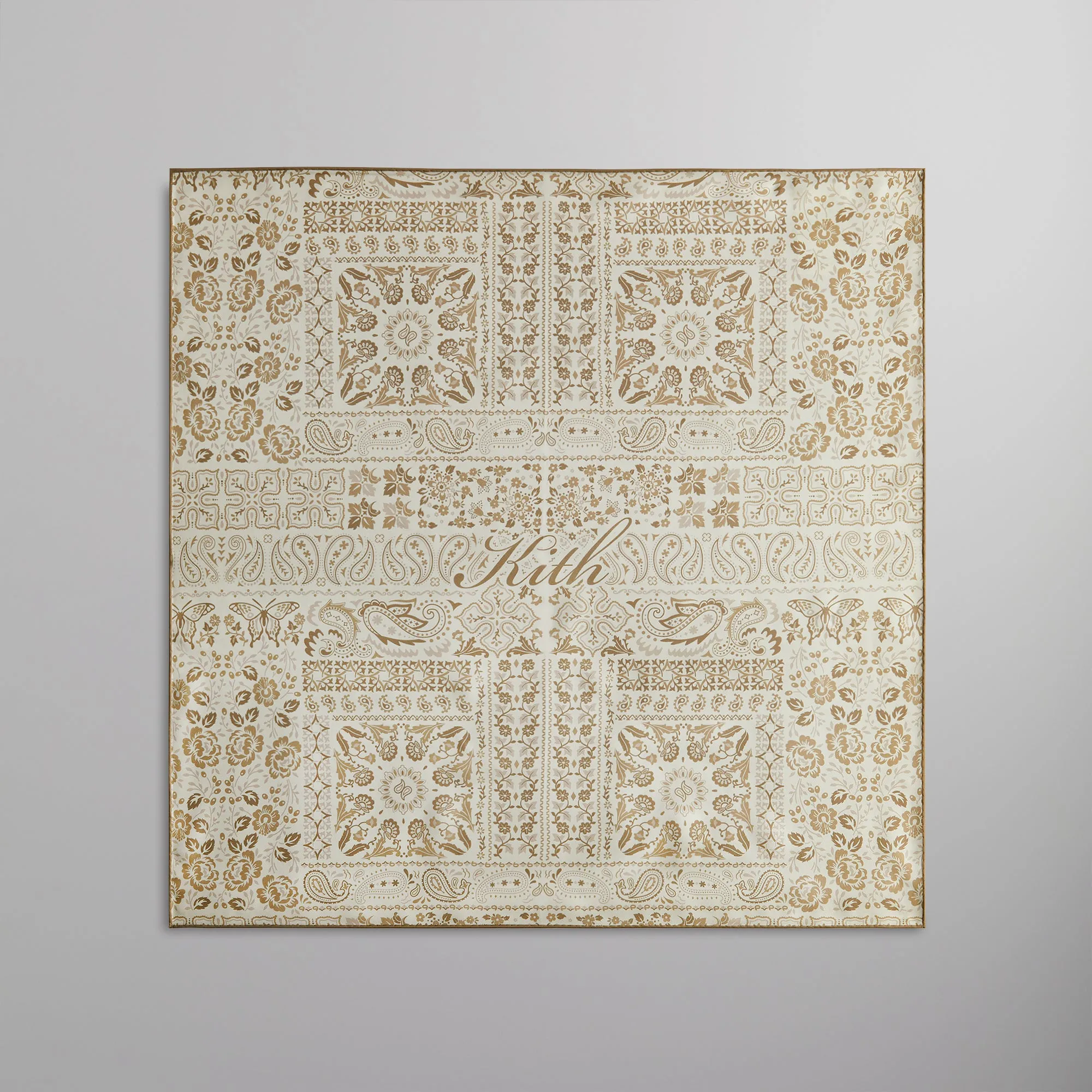 Kith Paisley Bandana Silk Scarf - Canvas sold by Kith product image thumbnail 2