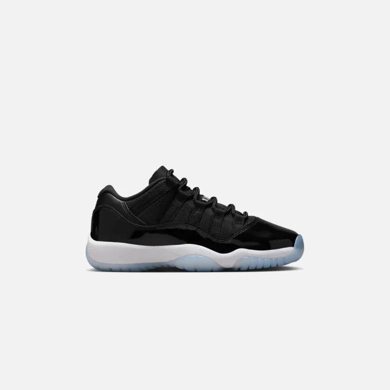 Jordan GS Air Jordan 11 Low - Black / Varsity Royal / White sold by Kith