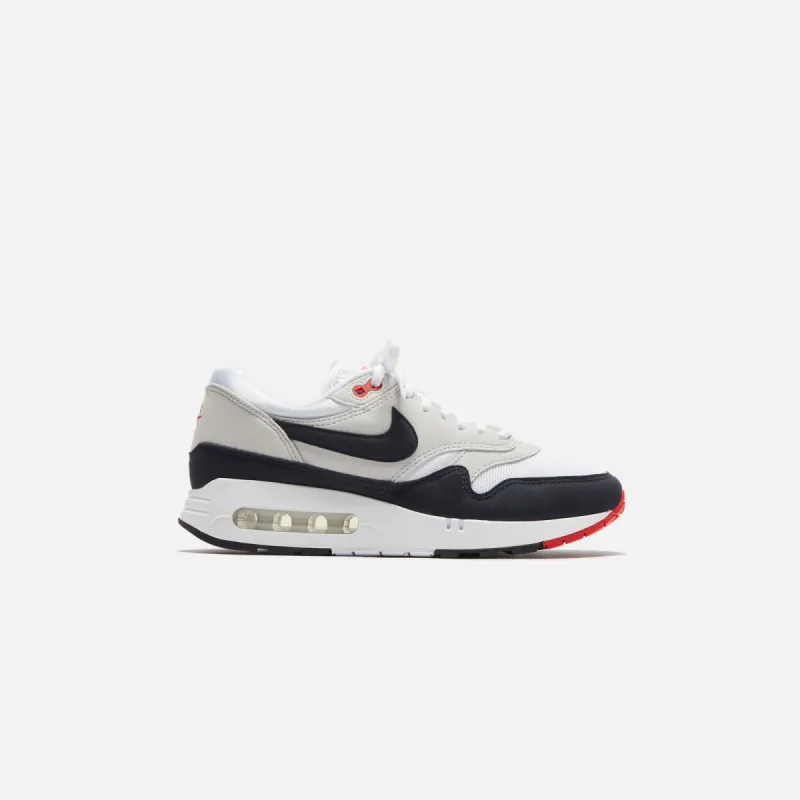 Nike Air Max 1 `86 - Premium White / Obsidian / Light Neutral Grey sold by Kith