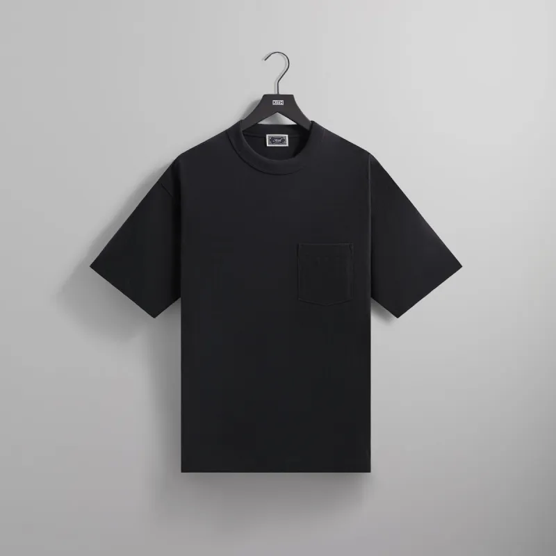 Kith Leonard Pocket Tee - Black sold by Kith