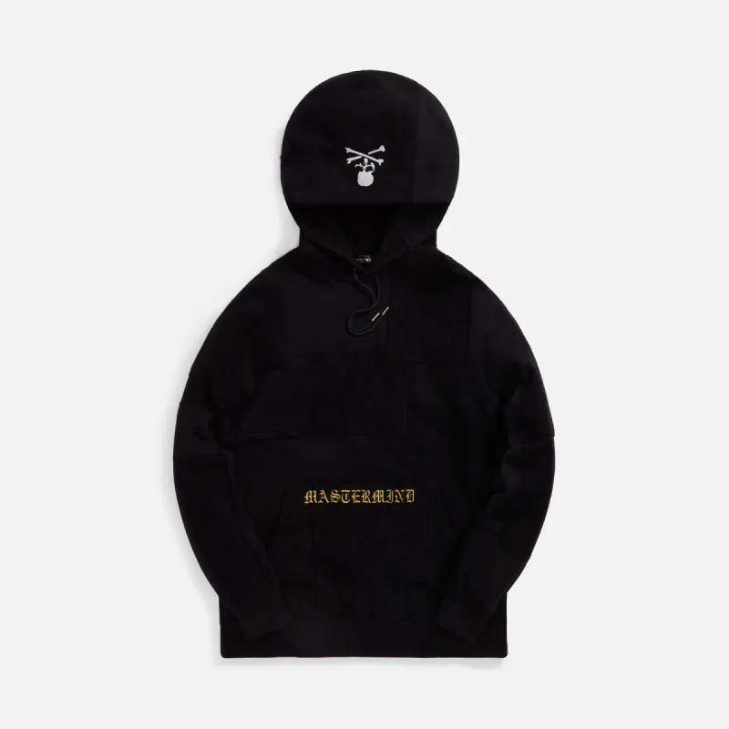 Mastermind World Patchwork Hoodie - Black sold by Kith