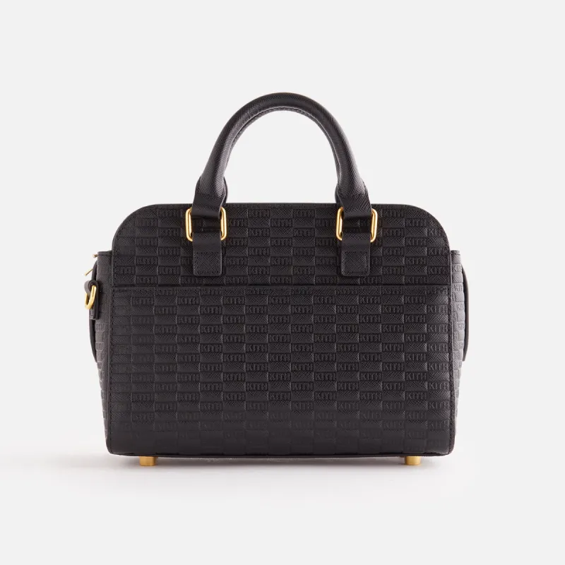 Kith Women Monogram Mini Document Bag - Black sold by Kith