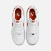 Nike Air Force 1 '07 - White / Dragon Red / White sold by Kith