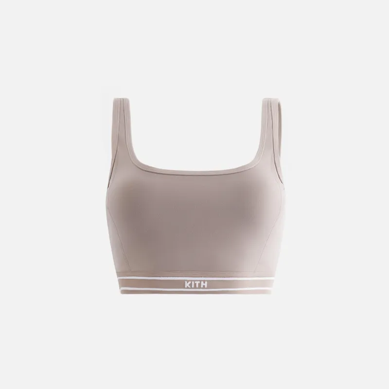 Kith Women Laila Active Tank - Quicksand sold by Kith