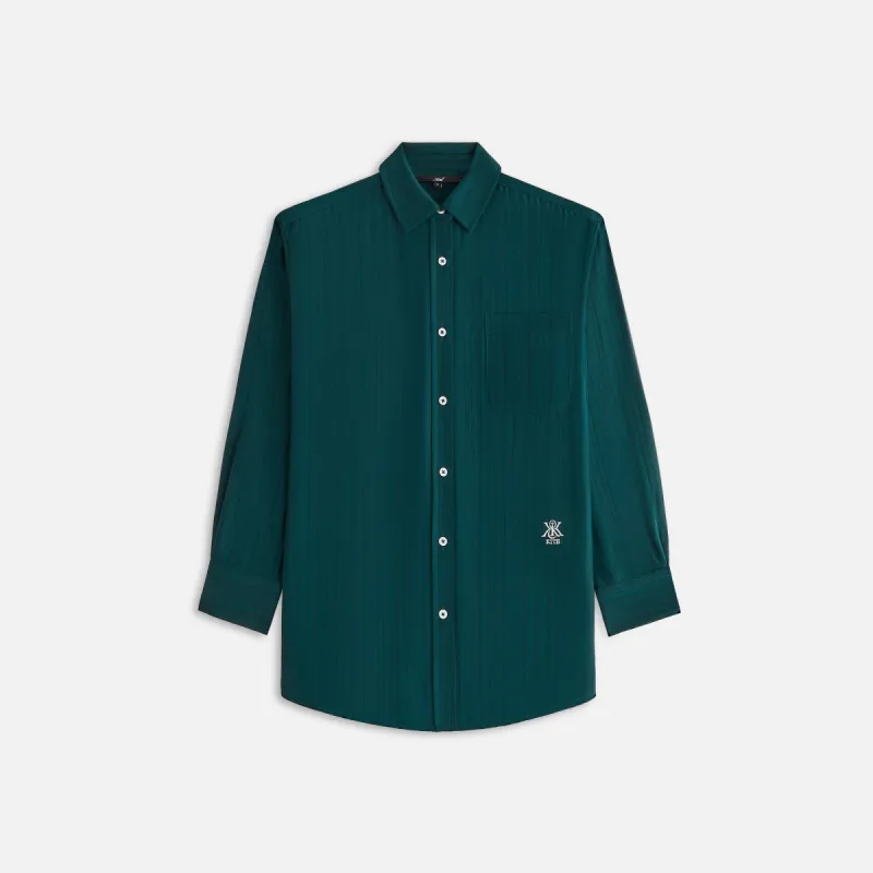 Kith Women Ora II Dobby Shirt - Stadium sold by Kith