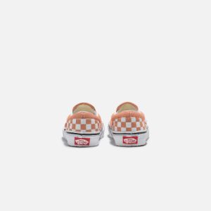 Vans Classic Slip-On Color Theory Checkerboard - Sun Bake sold by Kith