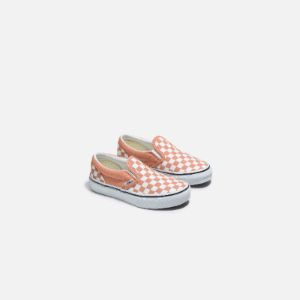 Vans Classic Slip-On Color Theory Checkerboard - Sun Bake sold by Kith