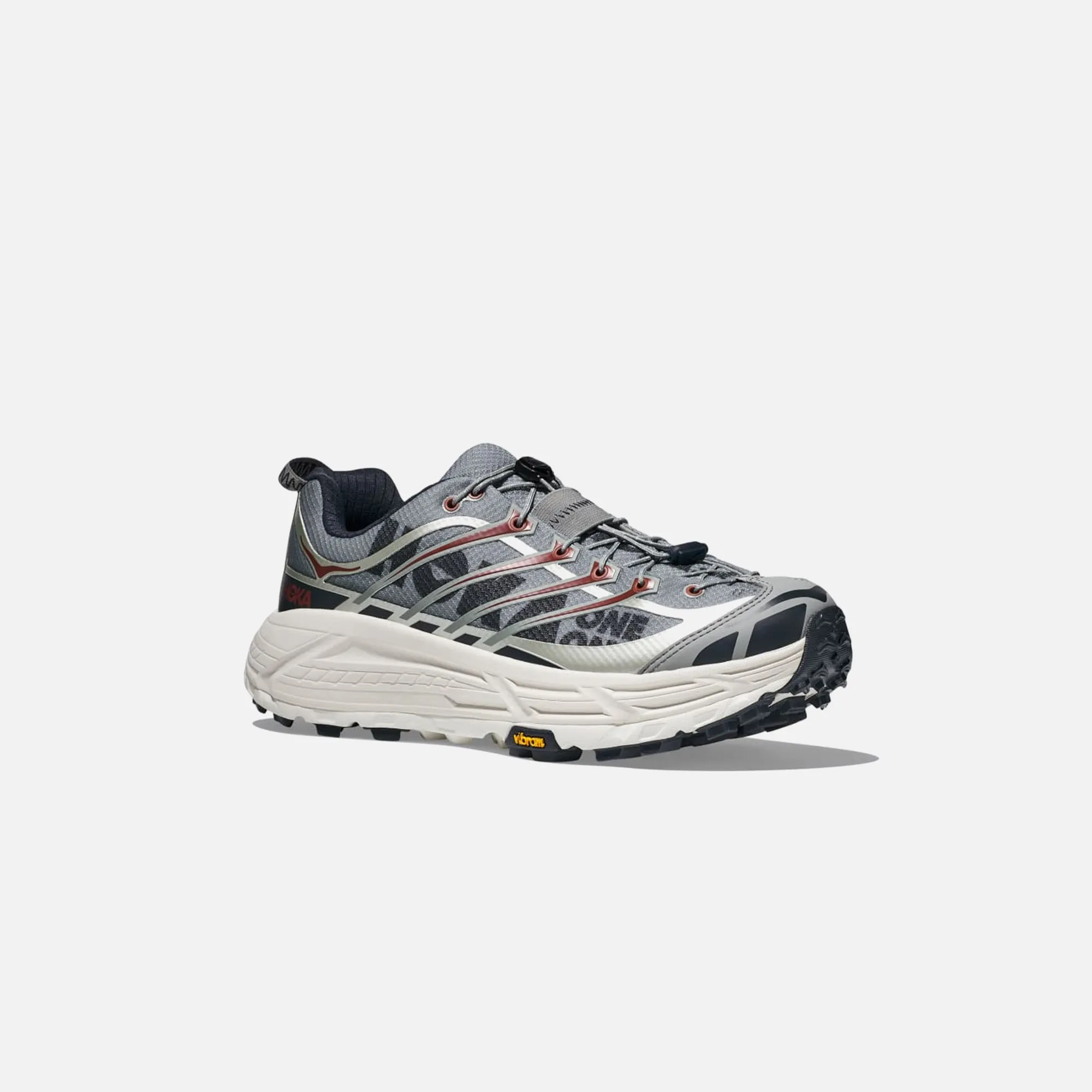 HOKA One One Mafate Three2 - Limestone / Outer Space sold by Kith product image thumbnail 2
