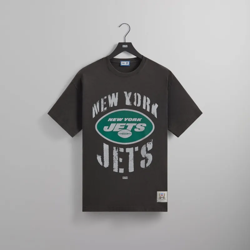 Kith for the NFL: Jets Vintage Tee - Black sold by Kith