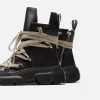 Dr. Martens x Rick Owens 1460 DMXL Mega Lace Boot - Black sold by Kith