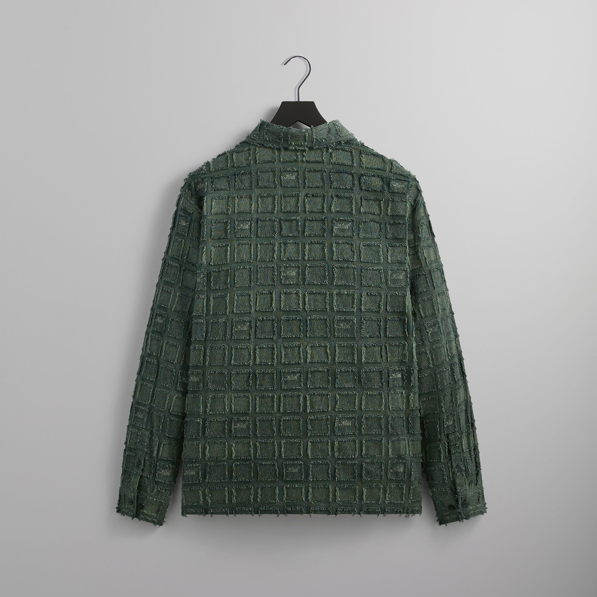 Kith Fils Coupe Check L/S Boxy Collared Overshirt - Stadium PH sold by Kith product image thumbnail 2