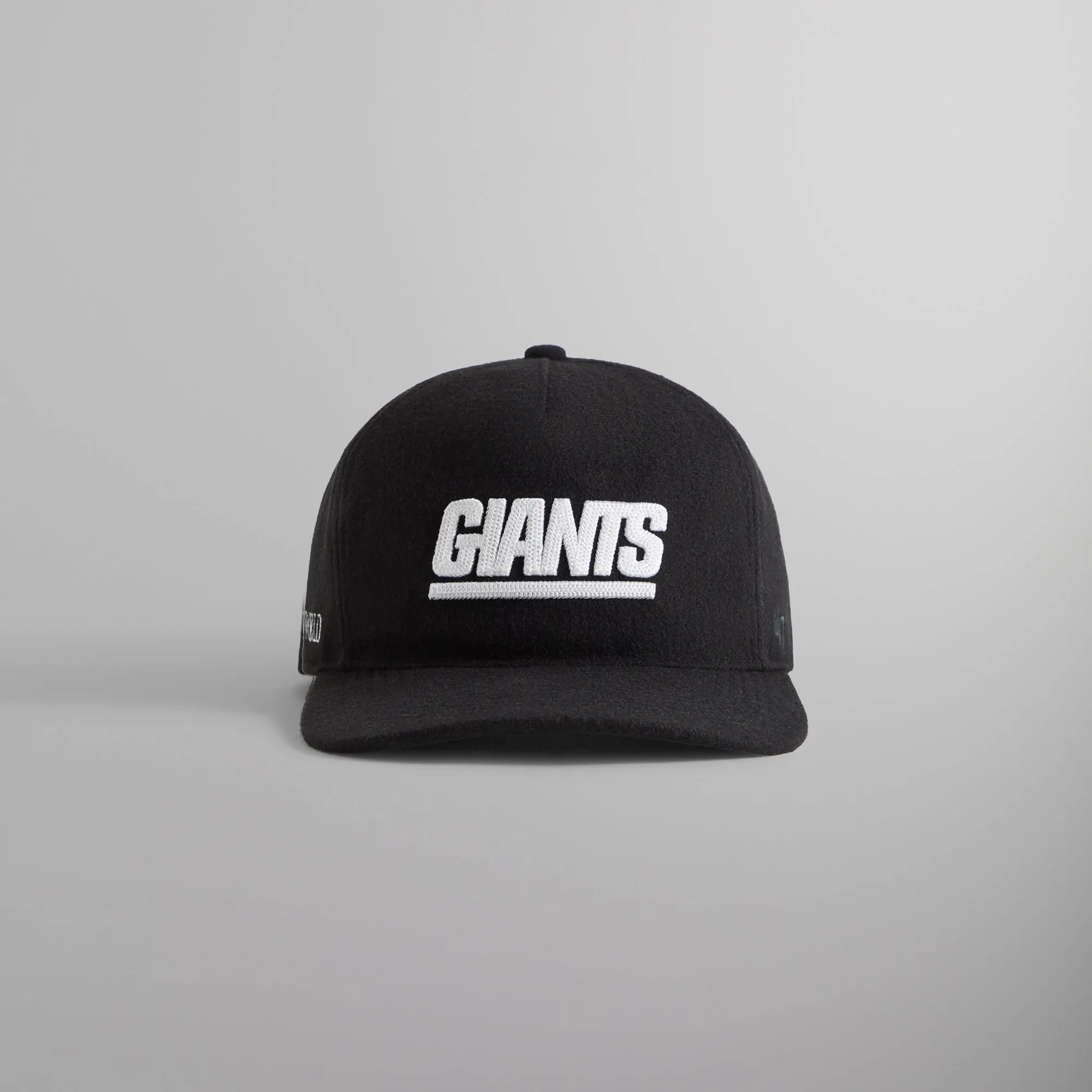 Kith & '47 Brand for the New York Giants Hitch Snapback - Black sold by Kith