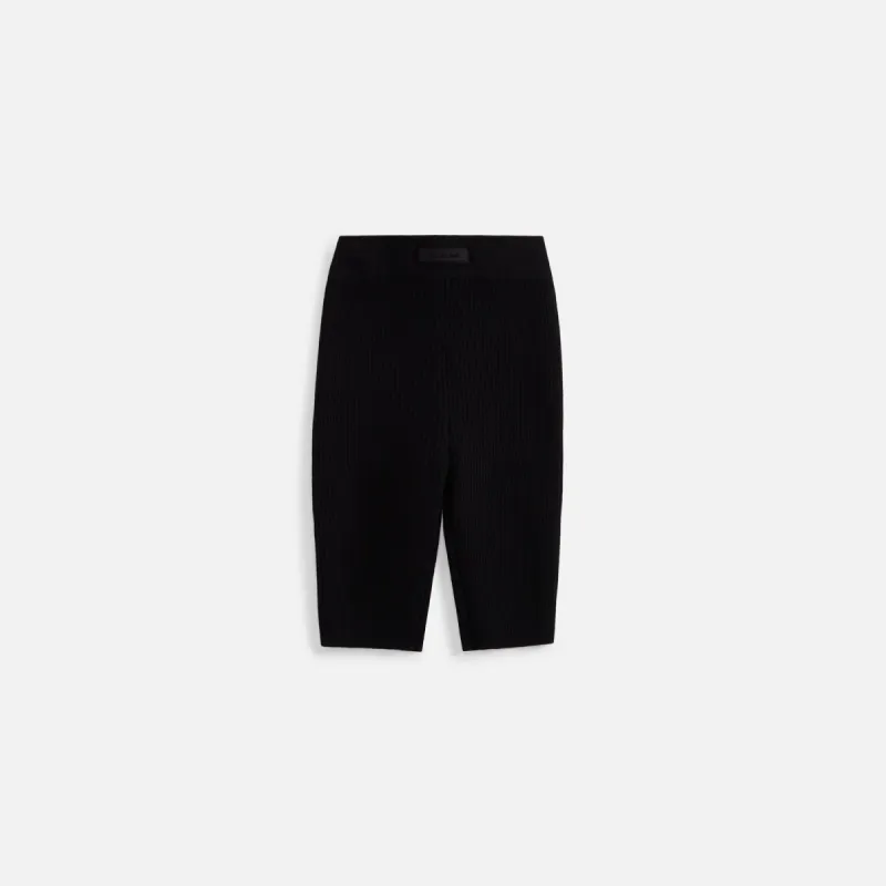 Essentials Biker Short - Black sold by Kith