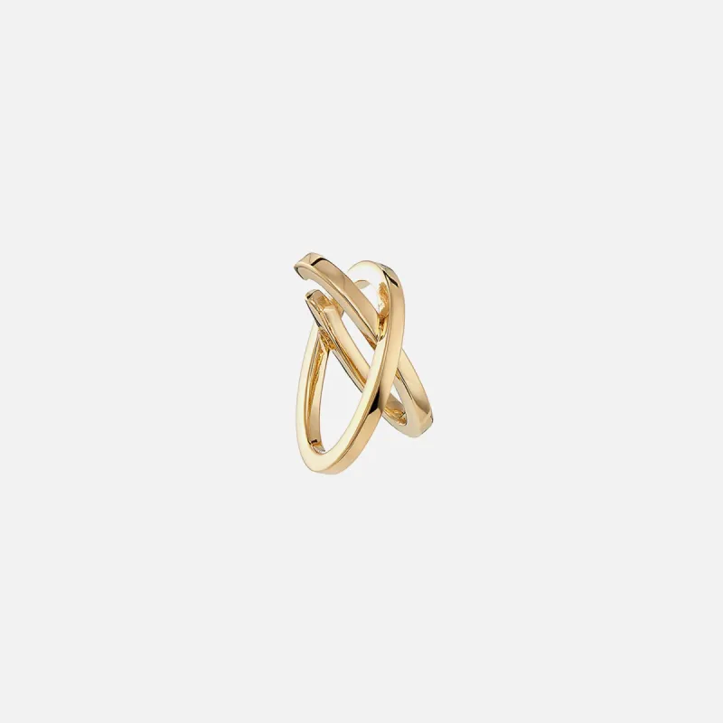Alan Crocetti Mini Space Ear Cuff Left - Gold sold by Kith