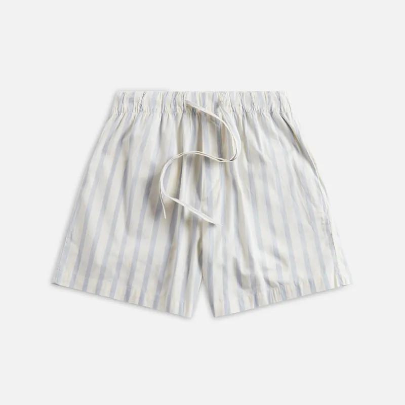 Tekla Poplin Shorts - Needles Stripes sold by Kith