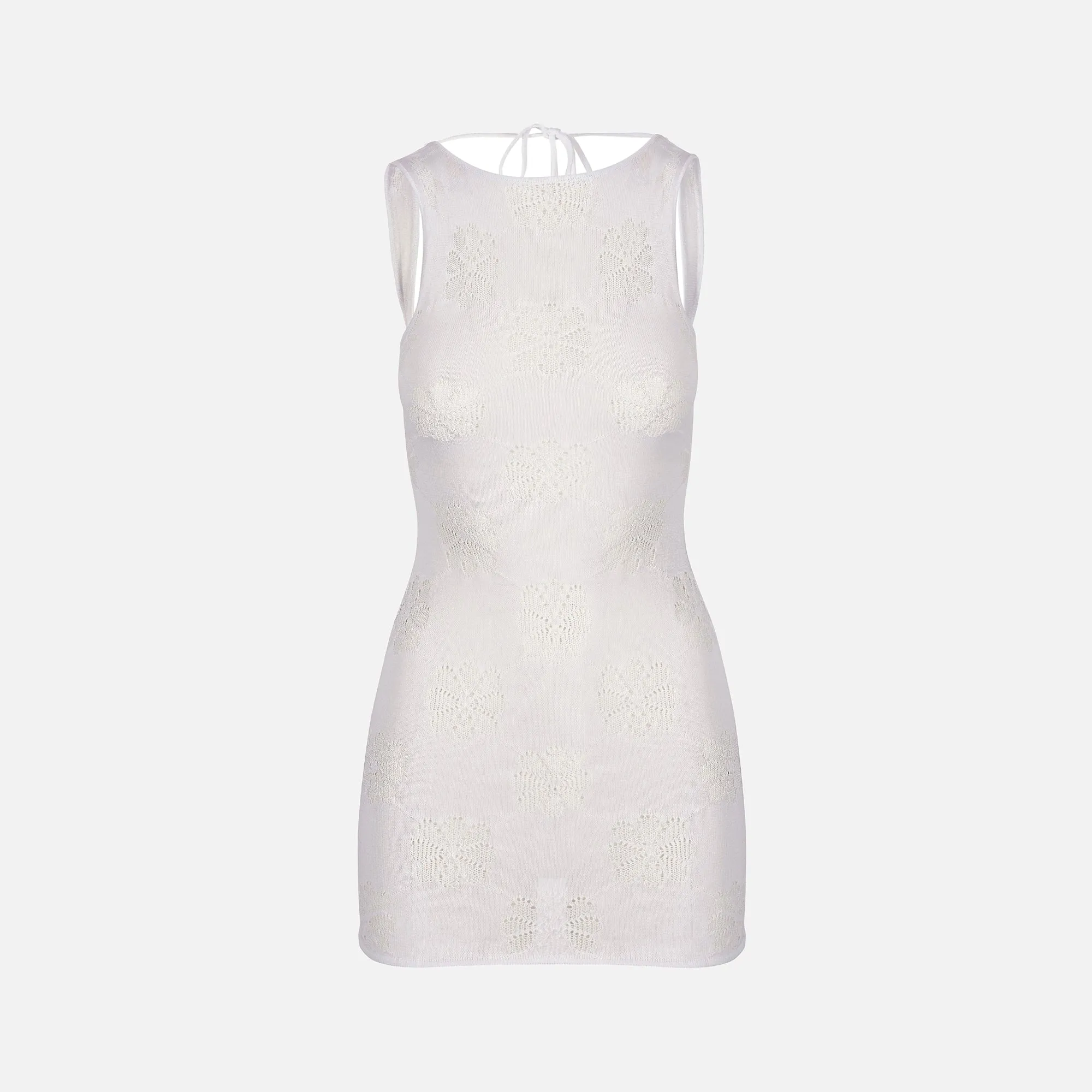 Asta Resort Verona Mini Dress - Venetian White sold by Kith