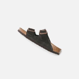 Birkenstock WMNS Arizona Soft Footbed Suede Sandals - Mocha sold by Kith