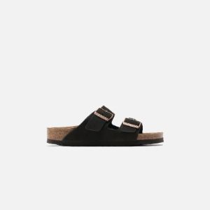 Birkenstock WMNS Arizona Soft Footbed Suede Sandals - Mocha sold by Kith