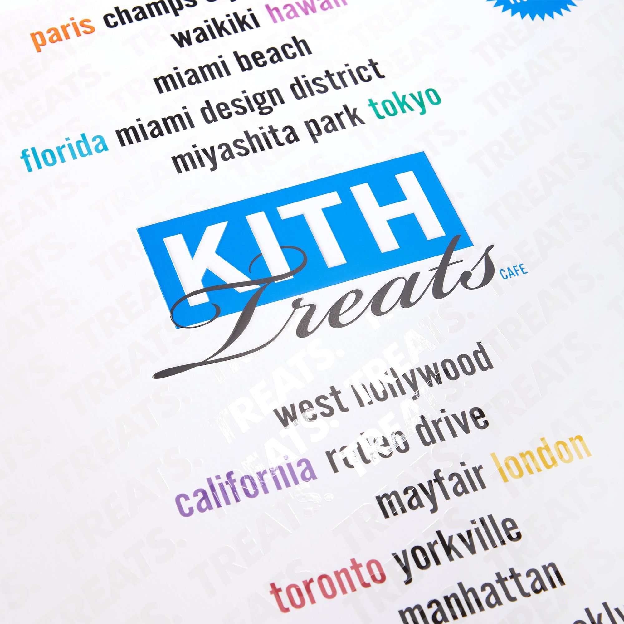 Kith Treats Miami Café Tee - White sold by Kith product image thumbnail 10