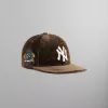 Kith & New Era for the New York Yankees Chenille Chainstitch 59FIFTY Low Profile - Kindling sold by Kith
