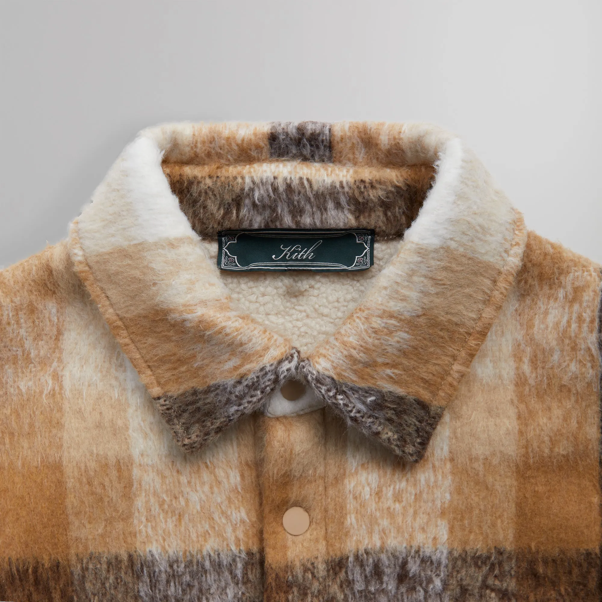 Kith Check Sheridan Shirt Jacket - Canvas sold by Kith product image thumbnail 3