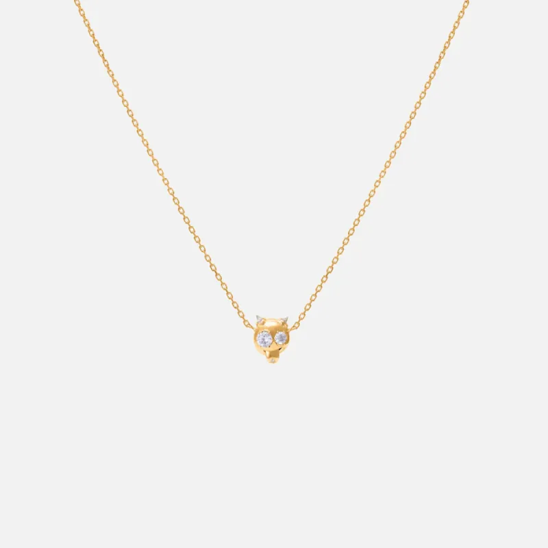 Alan Crocetti Mascot Necklace - Gold sold by Kith