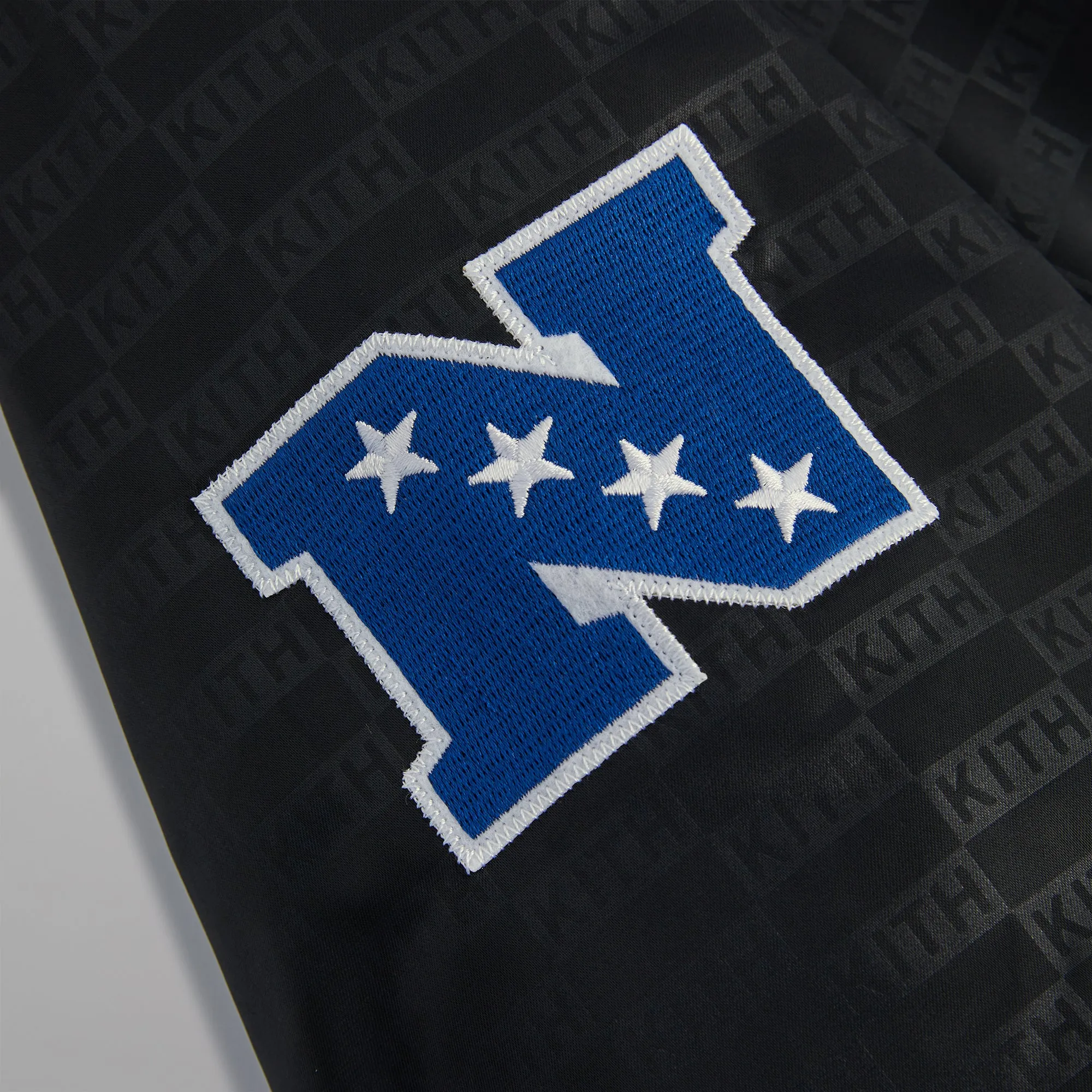 Kith for the NFL: Saints Satin Bomber Jacket - Black sold by Kith product image thumbnail 5