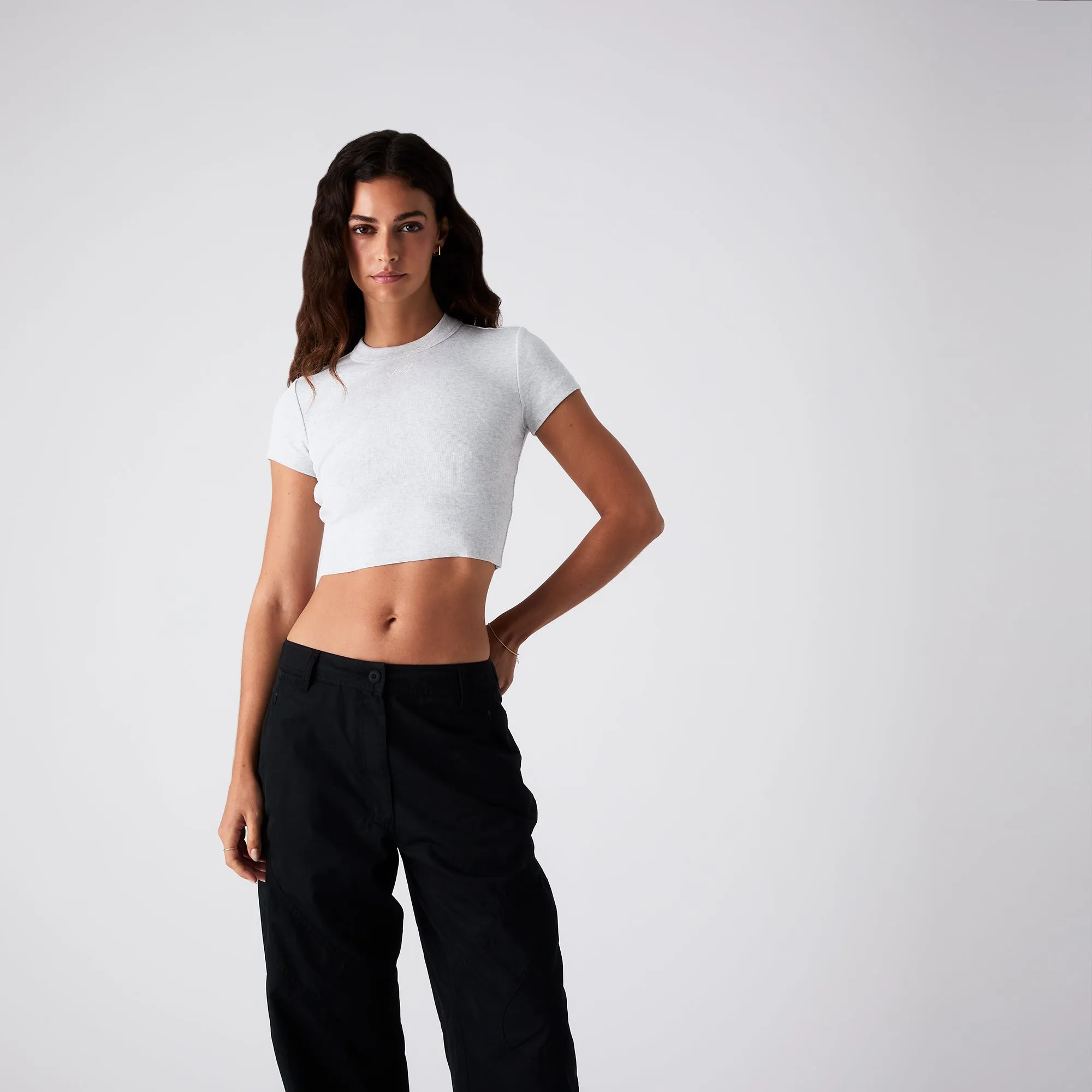 Kith Women Mulberry II Tee - Light Heather Grey sold by Kith product image thumbnail 2