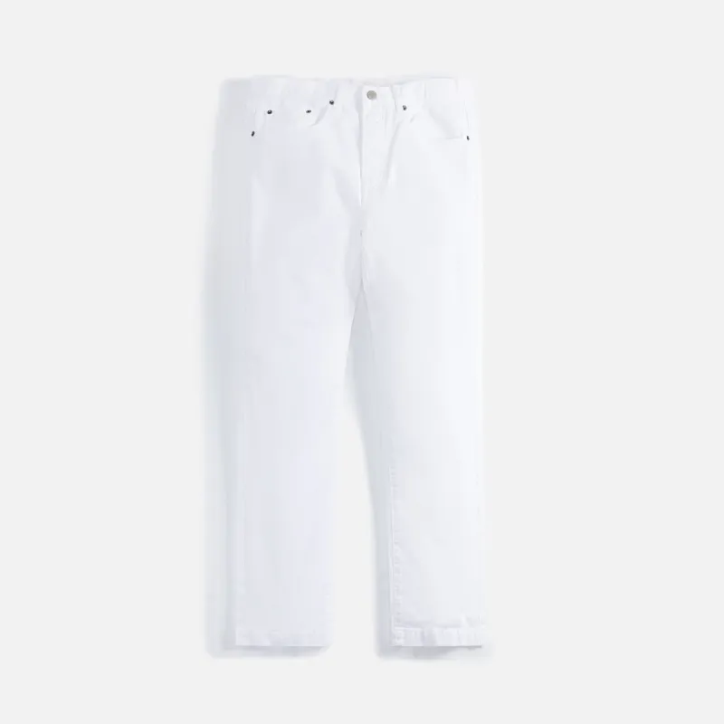 Massimo Alba Oceano Cotton Gabardine Pant - Bianco sold by Kith