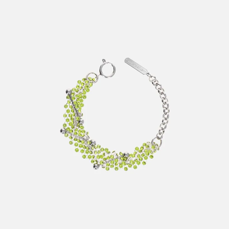 Justine Clenquet Acid Bracelet - Green sold by Kith