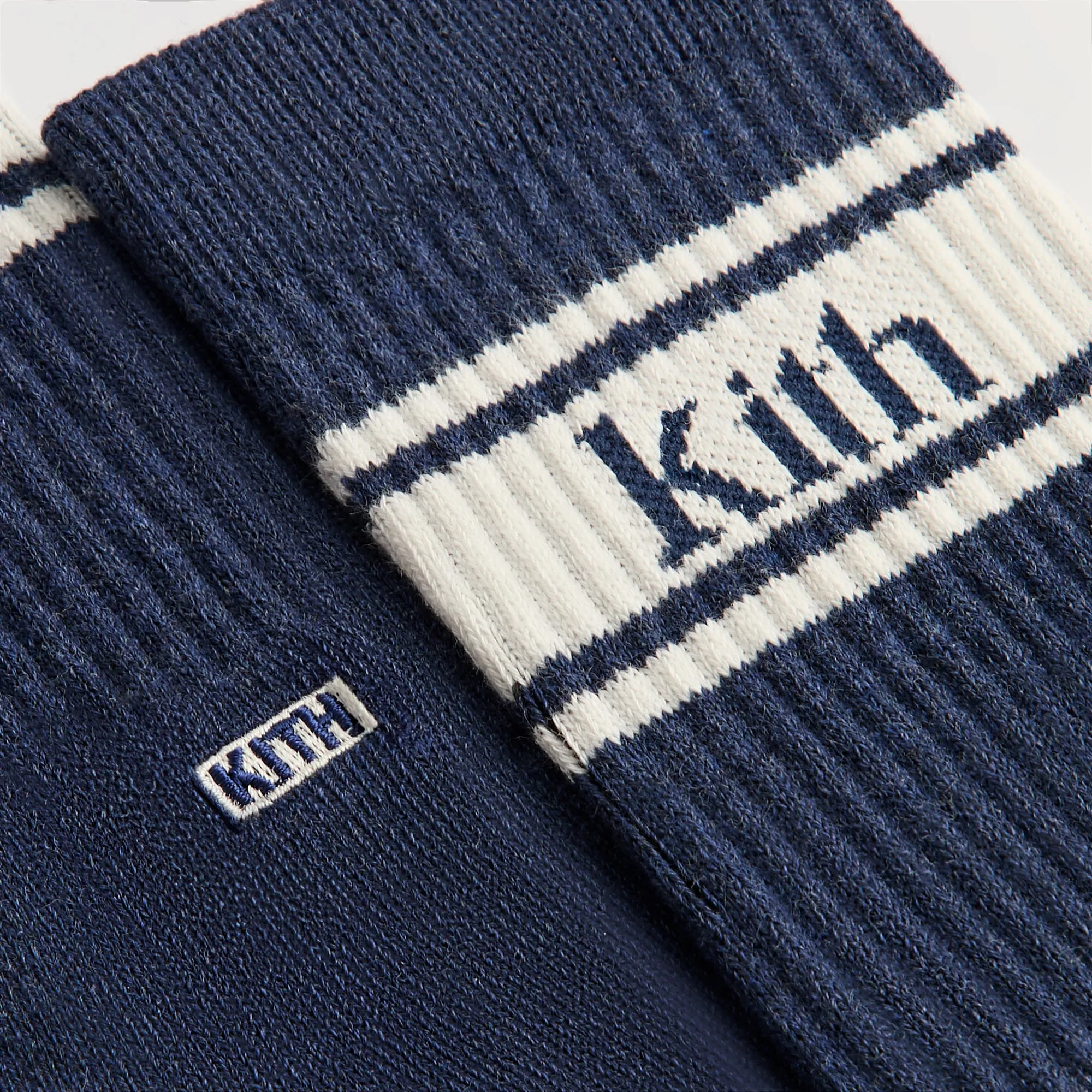 Kith Serif Jacquard Striped Crew Socks - Innate sold by Kith product image thumbnail 3