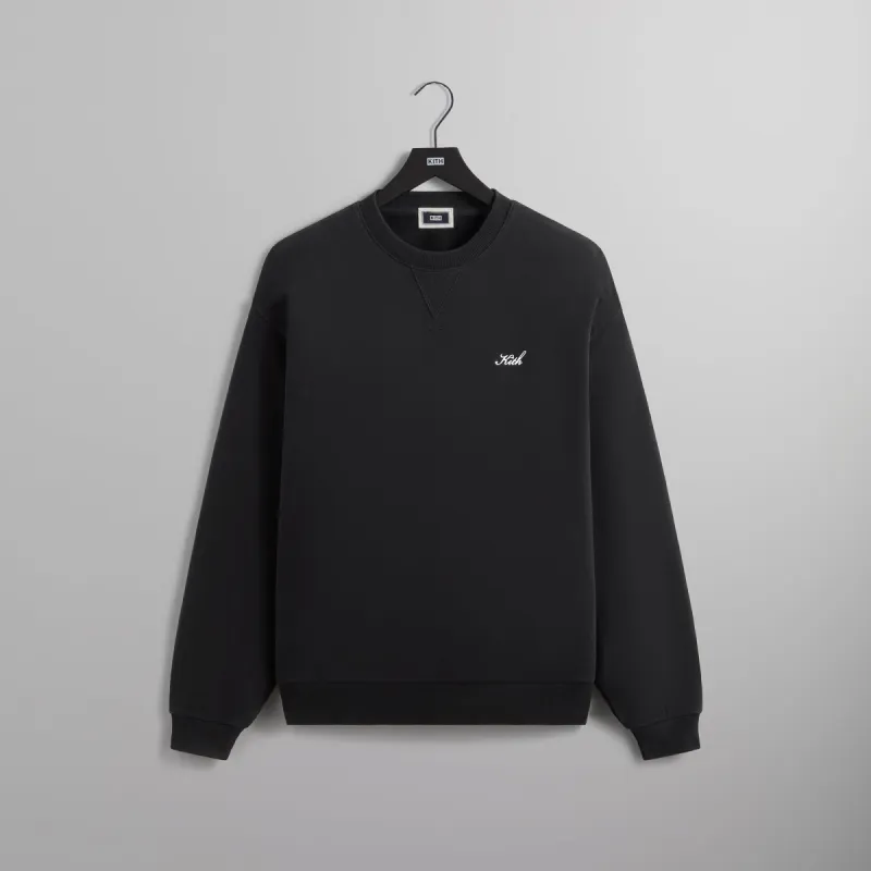 Kith Nelson Crewneck - Black sold by Kith