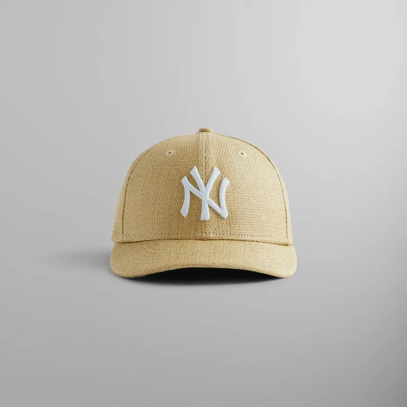 Kith Raffia Yankees 59FIFTY Low Profile - Sandrift sold by Kith