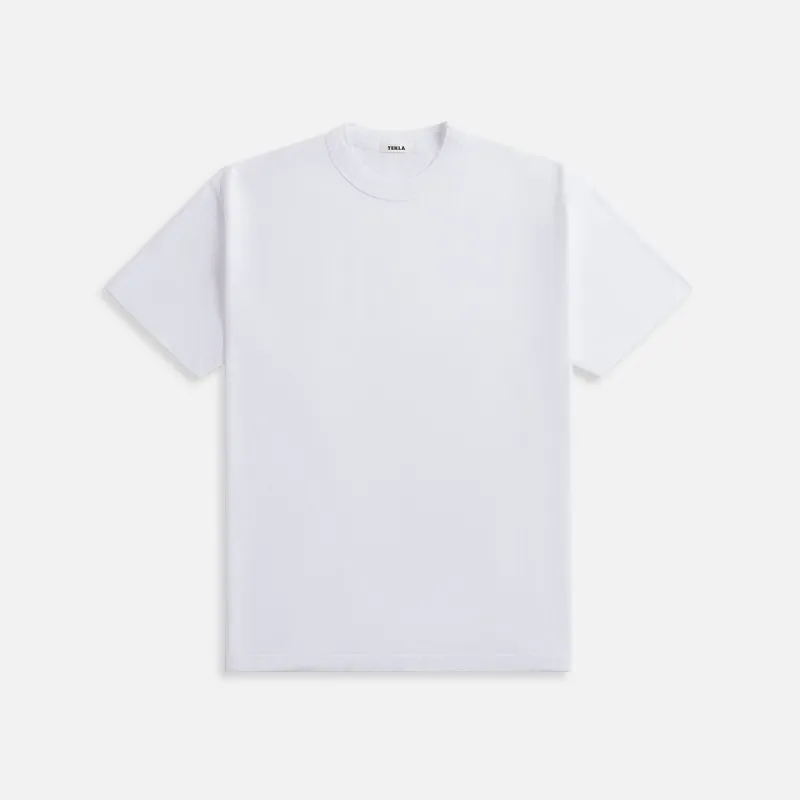 Tekla Short Sleeve Sleeping Tee - White sold by Kith