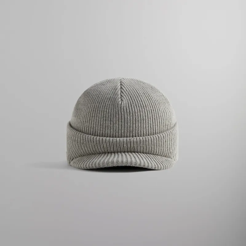 Kith for the New York Yankees Visor Beanie - Light Heather Grey sold by Kith