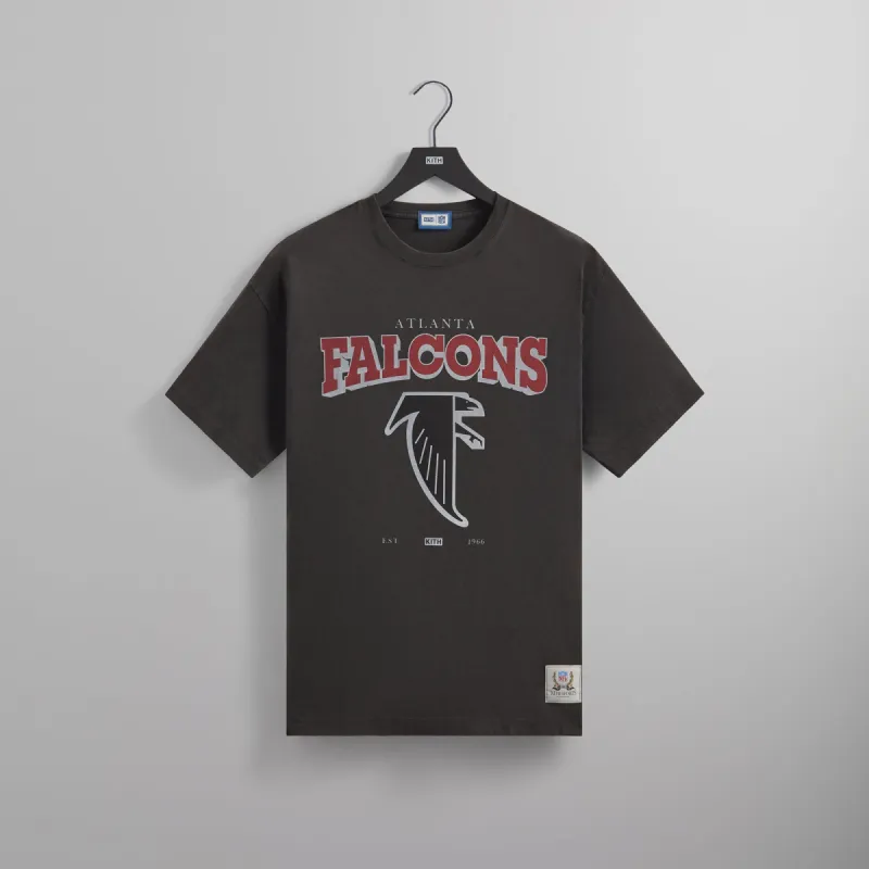 Kith for the NFL: Falcons Vintage Tee - Black sold by Kith
