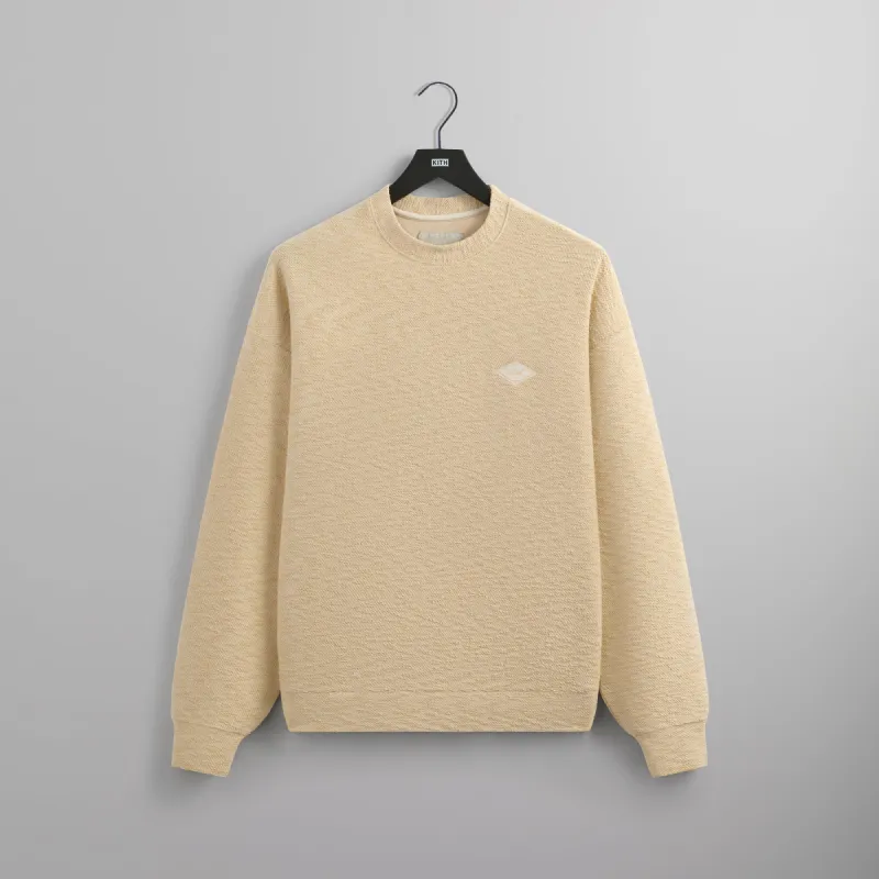 Kith Marled Knit Nelson Crewneck - Canvas sold by Kith