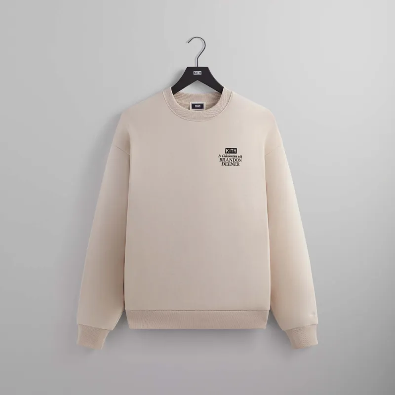Kith for Brandon Deener Artist Nelson Crewneck - Daytona sold by Kith