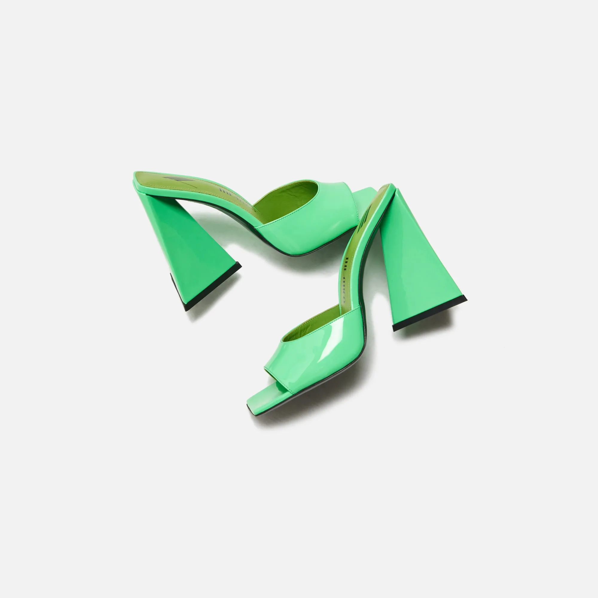 The Attico Devon Mule Patent Nappa - Fluo Green sold by Kith product image thumbnail 4