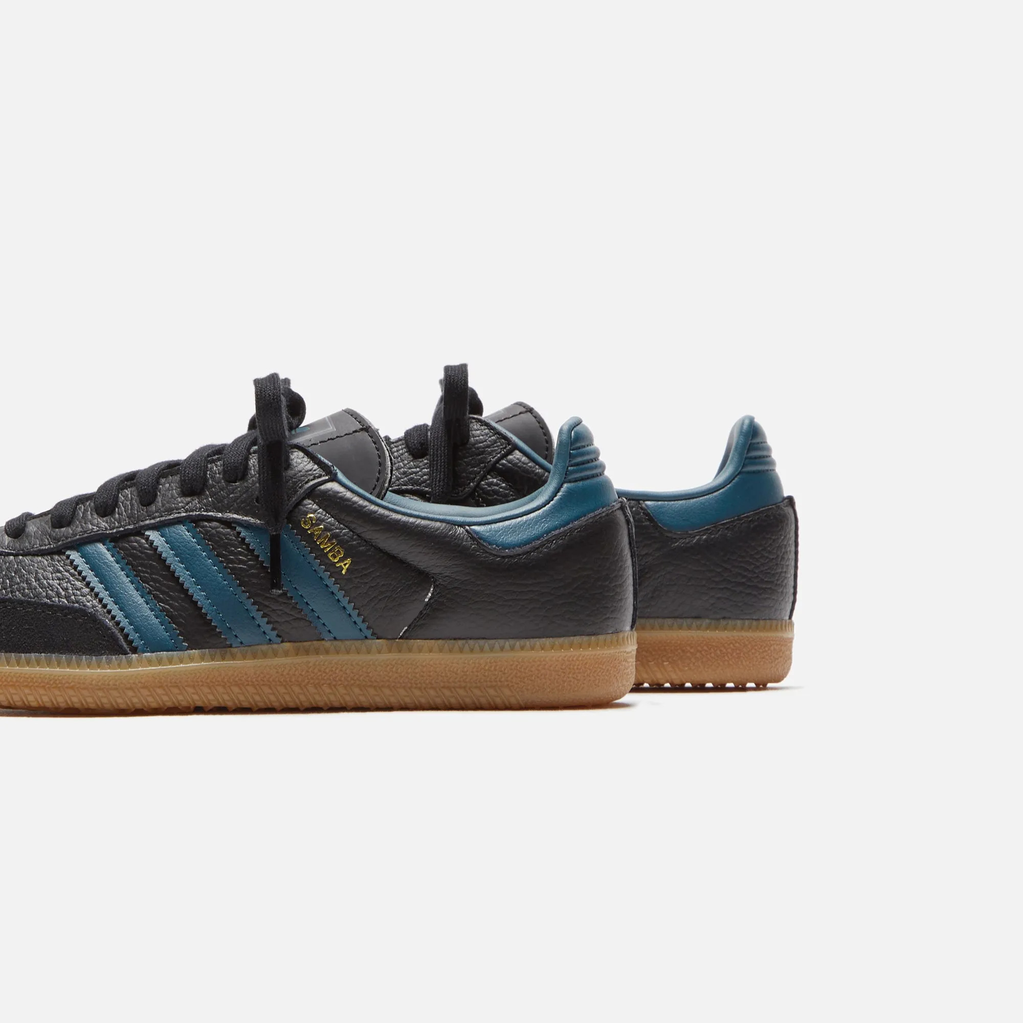 adidas WMNS Samba OG - Core Black / Arctic Night / Gum 3 sold by Kith product image thumbnail 3